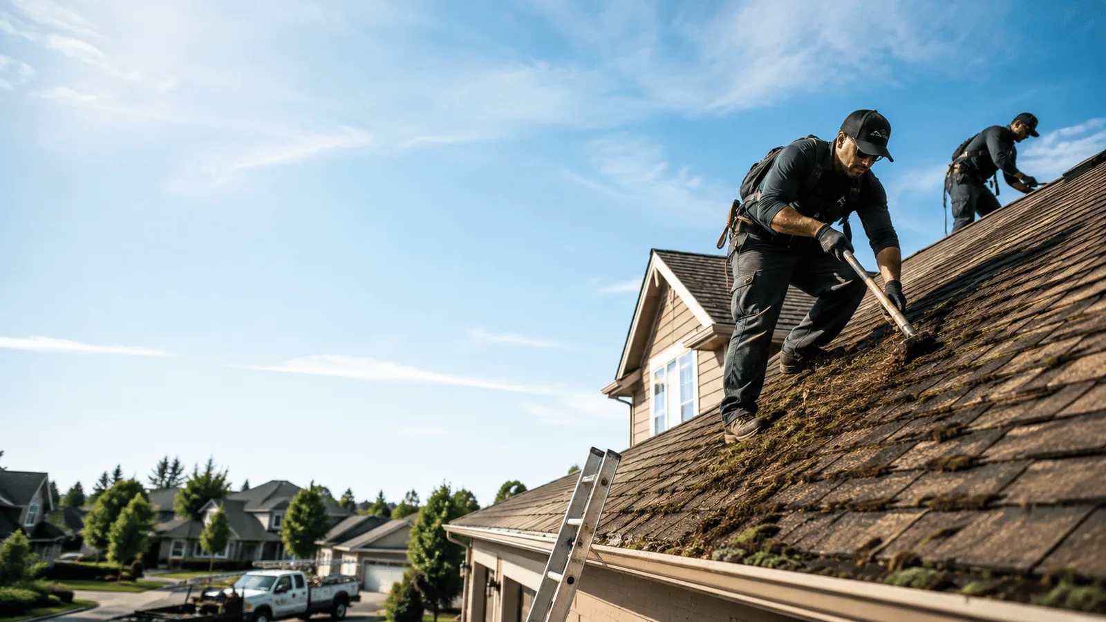 Roof Moss Removal in Grassflat, PA near me